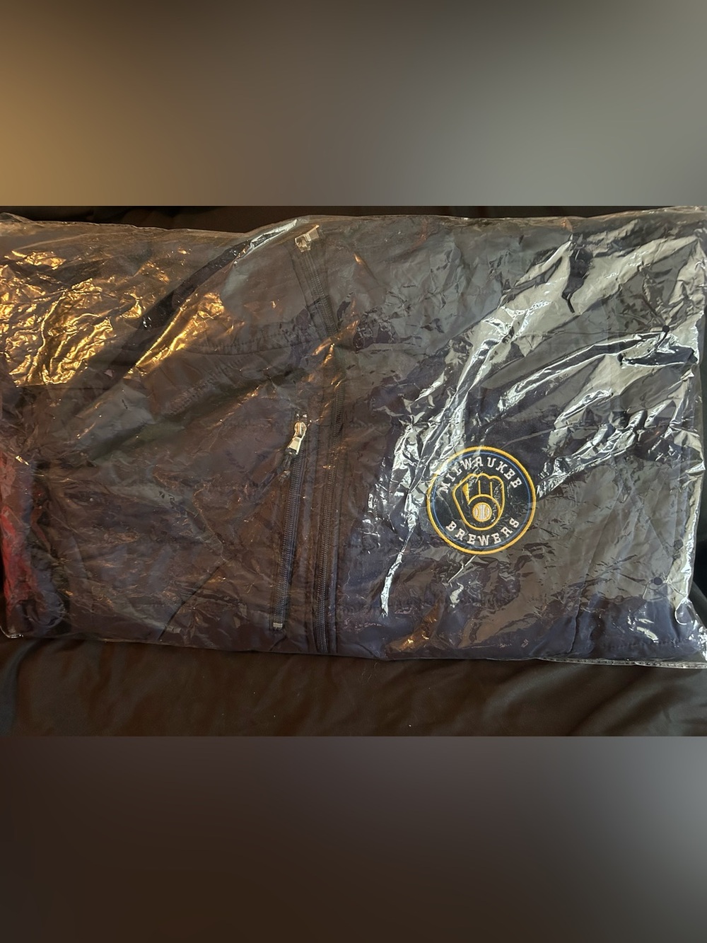 Milwaukee Brewer’s - Navy Full-Zip Jacket